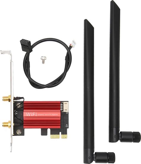 Adaptador WiFi AX1800 PCIe Tarjeta De Red Gigabit PCIe Bluetooth 5 2