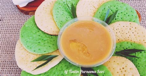 Resep Serabi Kinca Durian Oleh Hj Tintin Purnama Sari Cookpad