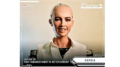 Humanoid robot, Sophia, to attend IIT-B fest