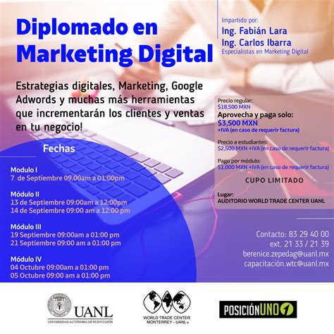 Diplomado De Marketing Digital Wtc Monterrey