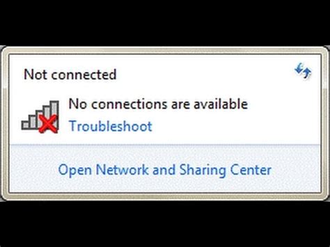 Windows 10 Not Connected No Connections Are Available QUICK FIX YouTube