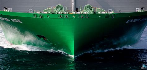 Evergreen Ever Ace Containership Zout Fotografie Rein Rijke