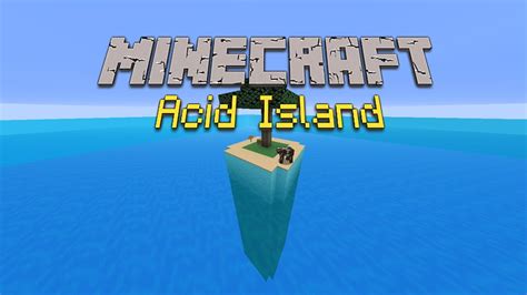 Minecraft Acid Island Mini Game Cracked Server Youtube