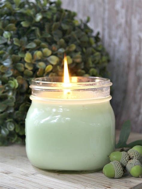 Homemade Eucalyptus Essential Oil Candle Recipe The Homespun Hydrangea