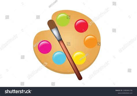 62 Color Mixing Plate Brush Royalty-Free Images, Stock Photos ...