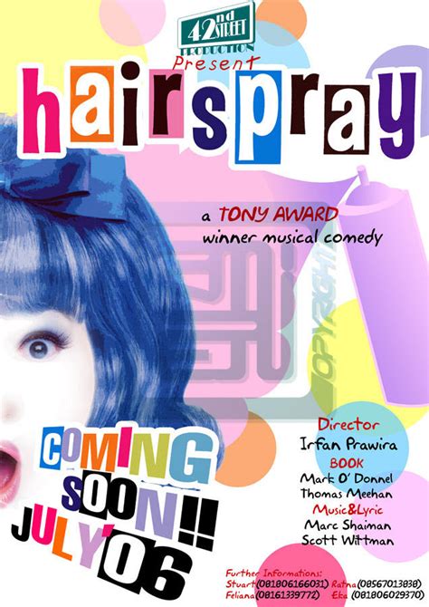 Hairspray poster by mizuai on DeviantArt