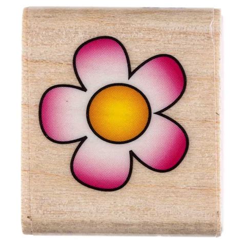 Flower Power Rubber Stamp Hobby Lobby