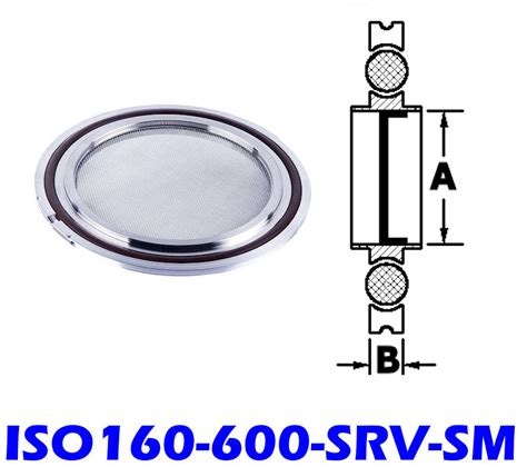 Iso Viton Mesh Screen Centering Ring Iso Srv Sm