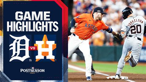 Tigers vs. Astros Highlights | 10/02/2024 | MLB.com