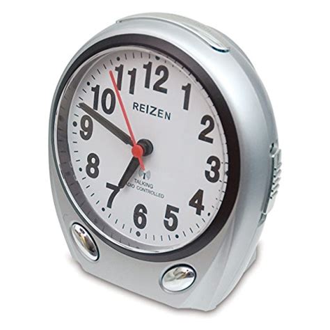 Reizen Talking Atomic Analog Alarm Clock | Pricepulse