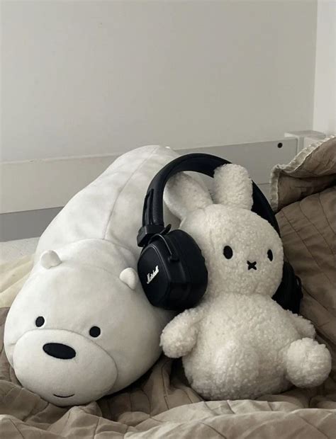 Miffy And Ice Bear Miffy Cute Stuffed Animals Kawaii Plushies