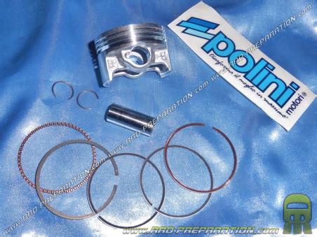 Pistón Ø49mm para kit POLINI Racing Cast Iron 80cc en APRILIA PIAGGIO