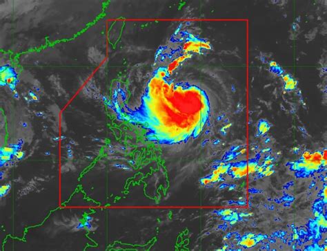 Bagyong Leon Isa Nang Severe Tropical Storm May Tsansang Lumakas