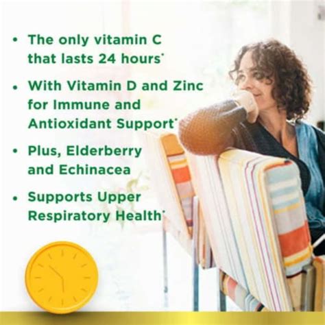 Nature S Bounty Immune Vitamin C D Zinc For Immune Support