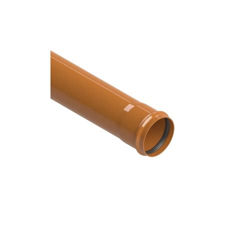 Tubo Pvc Coletor Esgoto Ocre Jei Dn100 De110 Via Saneamento