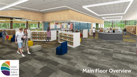 Library Renovation Project Carol Stream Public Library