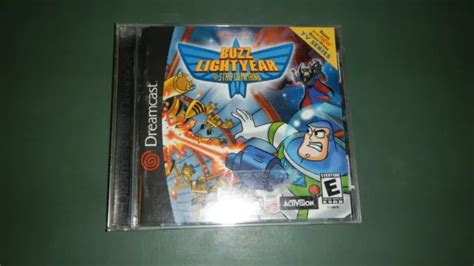 DISNEY PIXAR S BUZZ Lightyear Of Star Command Sega Dreamcast CIB W Reg