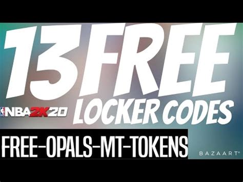 Free Active Locker Codes Nba K Myteam Youtube