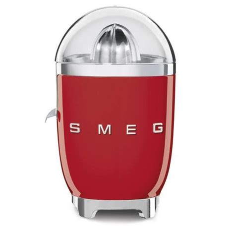 Smeg Cjf Rduk S Retro Style Electric Citrus Juicer Red Robert Dyas