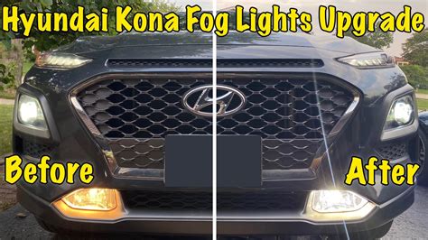 Upgrading Hyundai Konas Fog Lights To Aiskits Led Bulbs Youtube