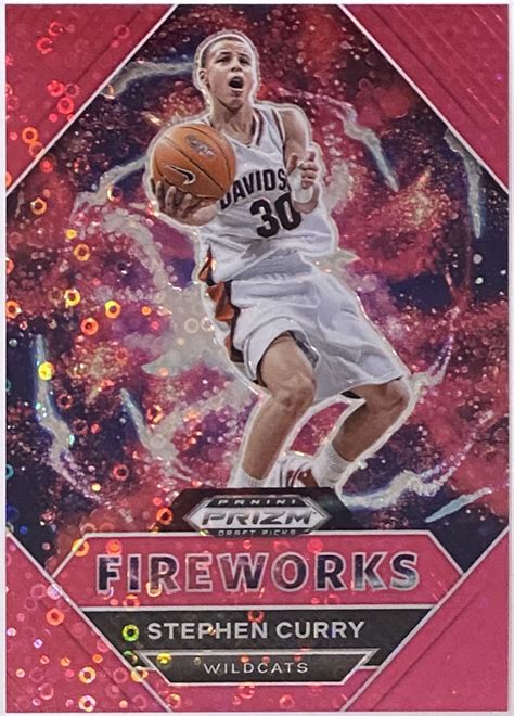 Stephen Curry Panini Prizm Draft Picks Basketball Davidson