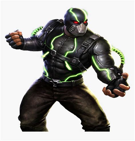 Mobile Character Art Updated - Bane Injustice 2 Mobile, HD Png Download ...