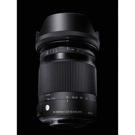 Sigma 18-300mm F3.5-6.3 DC HSM Macro Contemporary A-mount lens info