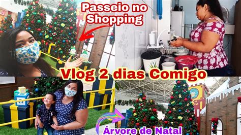 Vlog Fomos Ao Shopping V A Decora O De Natal Limpei A Casa Marido