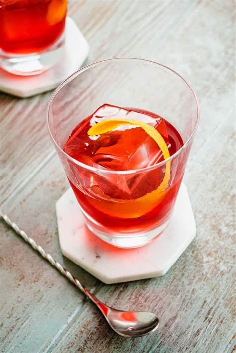 Negroni Recipe The Mediterranean Dish