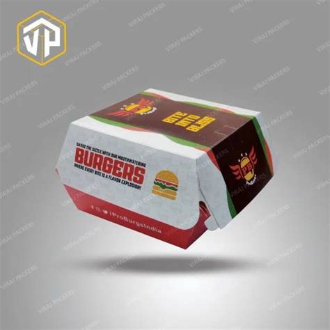 Printed Clamshell Box Burger Customized Clamshell Burger Box Burger