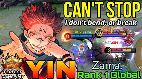 You Can T Stop Me Yin Perfect Gameplay Top 1 Global Yin By Zama