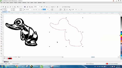 Corel Draw Tips Tricks Contour Around An Object YouTube