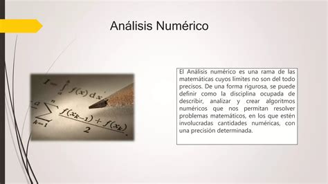 Calculo Numerico Y Manejo De Errores Ppt