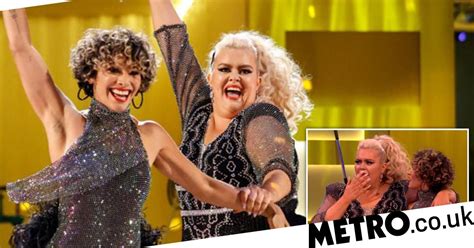 strictly  jayde adams emotional  standing ovation metro news