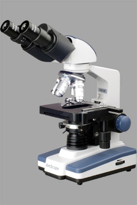 Amscope B120c Siedentopf Binocular Compound Microscope 40x 2500x Magnification Led Illumination