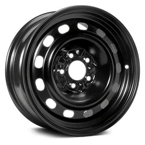 Rt® 16 Steel Wheel 5 Lug X40827 Wheels Black Rims