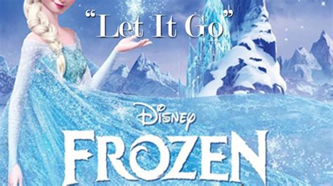 Disney S Frozen Let It Go Idina Menzel Official Acoustic Cover By