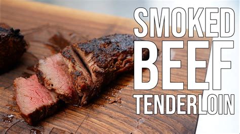 Smoked Beef Tenderloin Tails With A Reverse Sear Youtube