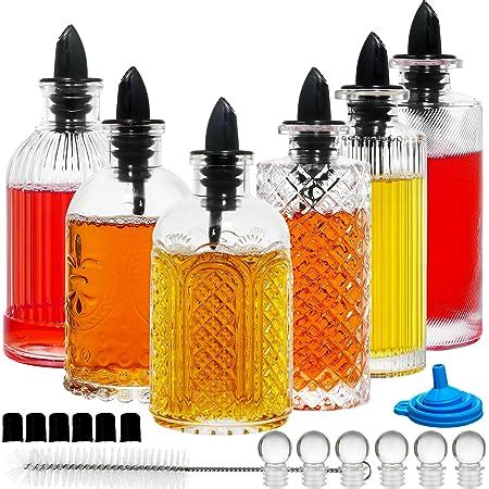 Amazon Shining Craft Coffee Syrup Dispenser Bottles Set Packs