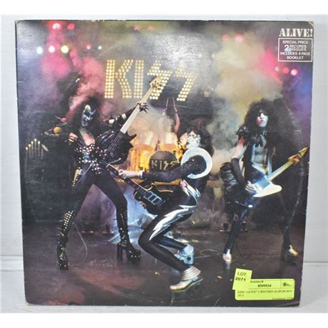 Kiss Alive 2 Record Album Set 1975