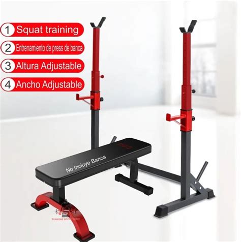 Rack Squat Premium Soporte Sentadilla Pecho Gym Running Sport Perú