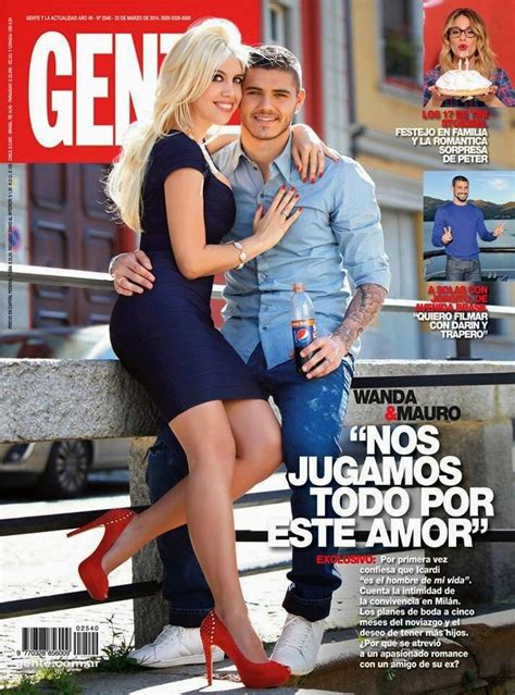 La Ventana Indiscreta De Julia TAPA REVISTA GENTE CON LA PAREJA WANDA