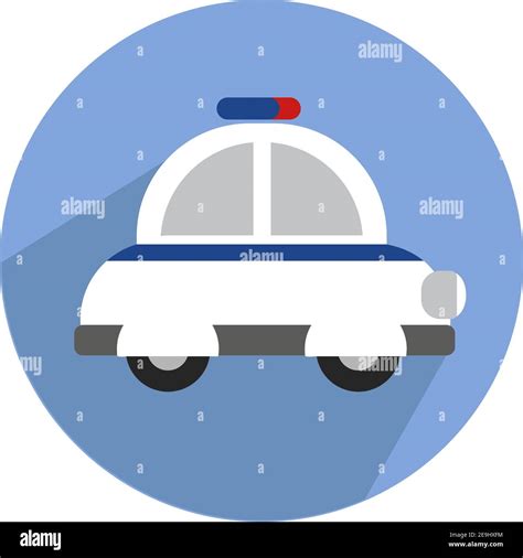 Coche De Policía En Patrulla Imágenes Vectoriales De Stock Alamy