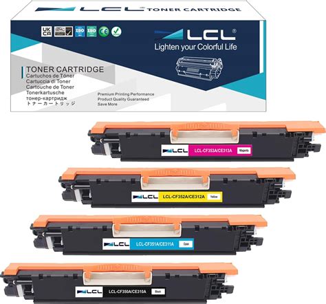 LCL Remanufactured Toner Cartridge For HP 130A CF350A CF351A CF352A