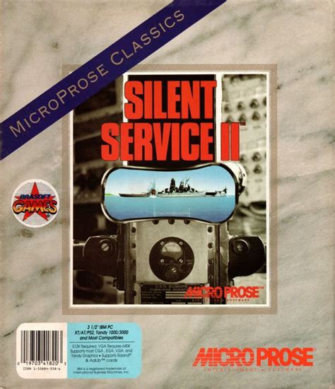 Silent Service Ii 1990 Box Cover Art Mobygames