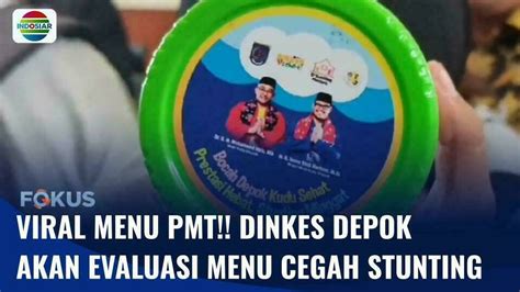 Menu PMT Cegah Stunting Viral Dan Dinilai Tidak Layak Dinkes Depok