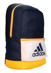 Adidas Clas Bp Bos L Backpack Blue Yellow Price In India