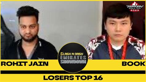 Book Vs Rohit Jain Top Losers Tekken Slash N Dash Emirates