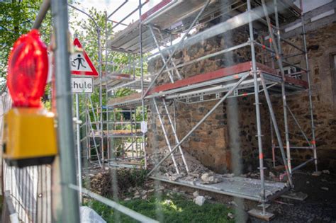 Stadtmauer Sanierung Hat Begonnen Oberhessen Live