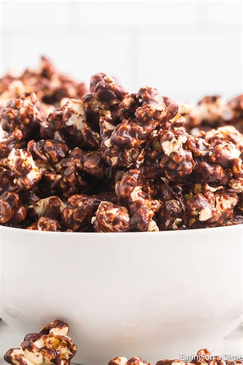 Chocolate Popcorn Recipe - Eating on a Dime